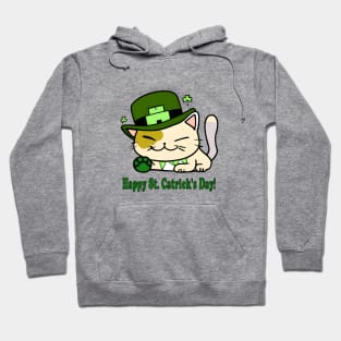 St. Catricks Day - Saint Patrick's Day - Cut Funny Cat - Kawaii Cat Hoodie